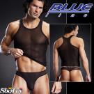 美國Blue Line-騎士透氣款挖背背心-經典黑 L/XL BLM018-適合亞洲男性尺寸