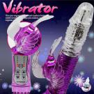 天鵝絨之淚 288段變頻式正逆轉伸縮轉珠棒-電鍍紫 /7