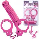日本NPG＊セックスエクストラ 手錠&ロープ パステルピンク...