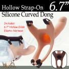 APHRODISIA-天使夢 空心穿戴式老二按摩棒-6.7吋...