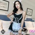 春心蕩漾-性感誘人8件式女僕裝 角色扮演-M 