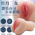 牡丹三女 激情肉感擬真倒模單通自慰器-羞澀學妹/85