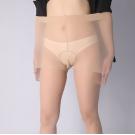 男士大尺碼超薄5D隱形絲襪-膚色包蛋